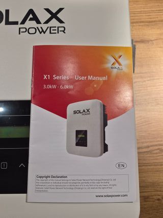 Inversor Solax Power X1 5.0 Monofásico