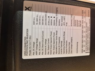 Inversor Solax Power X1 5.0 Monofásico