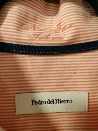 Camisa Pedro del Hierro rayas rosa