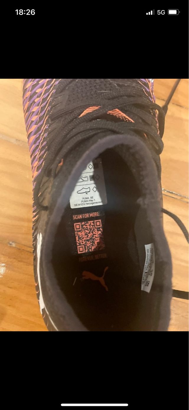 Botas de fútbol niño Puma Talla 33 de tacos