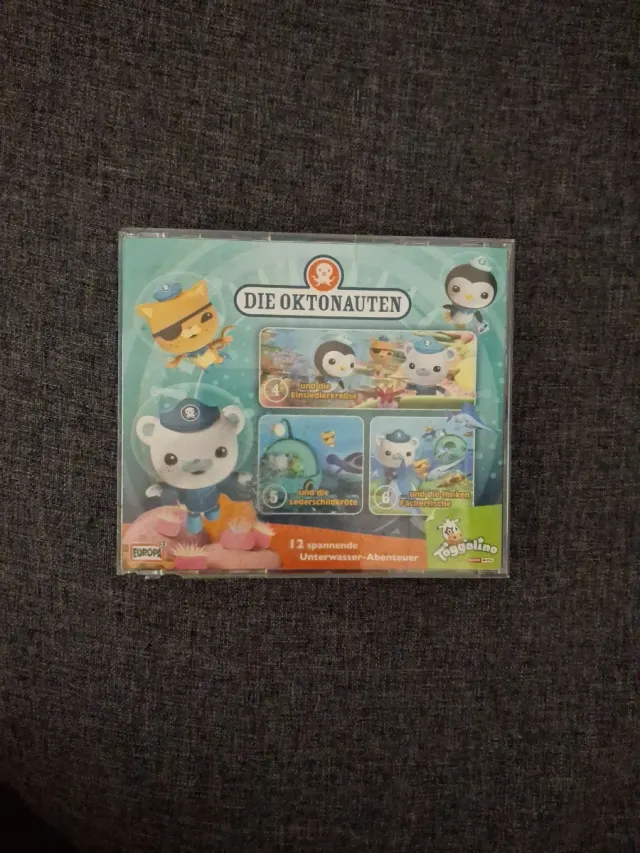 CD cuentos en aleman: Die Oktonauten, Albert Einst