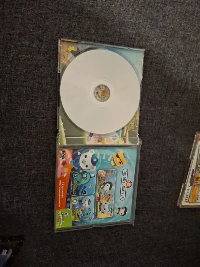 CD cuentos en aleman: Die Oktonauten, Albert Einst