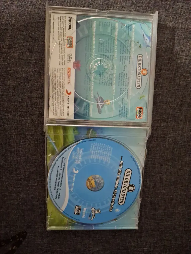 CD cuentos en aleman: Die Oktonauten, Albert Einst