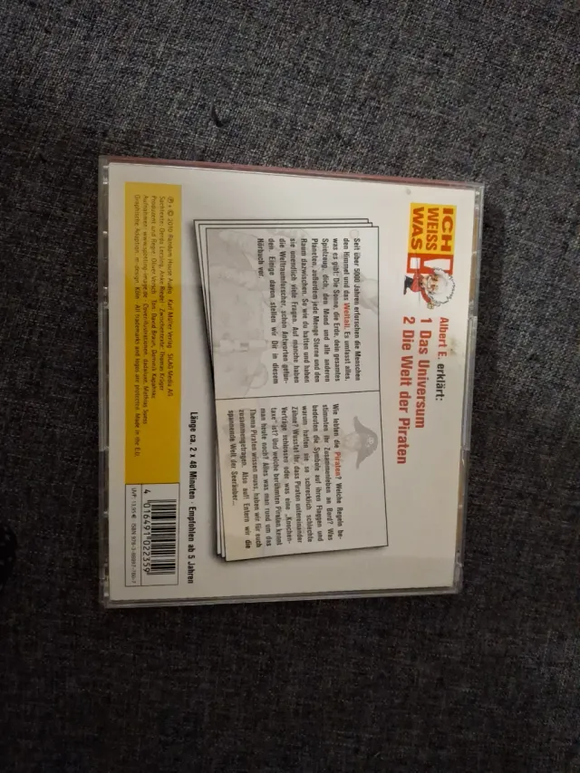 CD cuentos en aleman: Die Oktonauten, Albert Einst