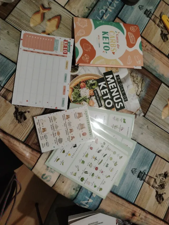 28 días menús keto