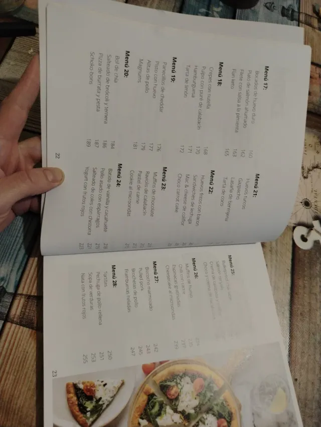 28 días menús keto