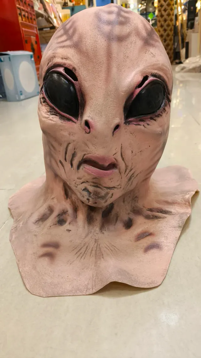 Máscara Alien Disfraz Masque Extraterrestre careta