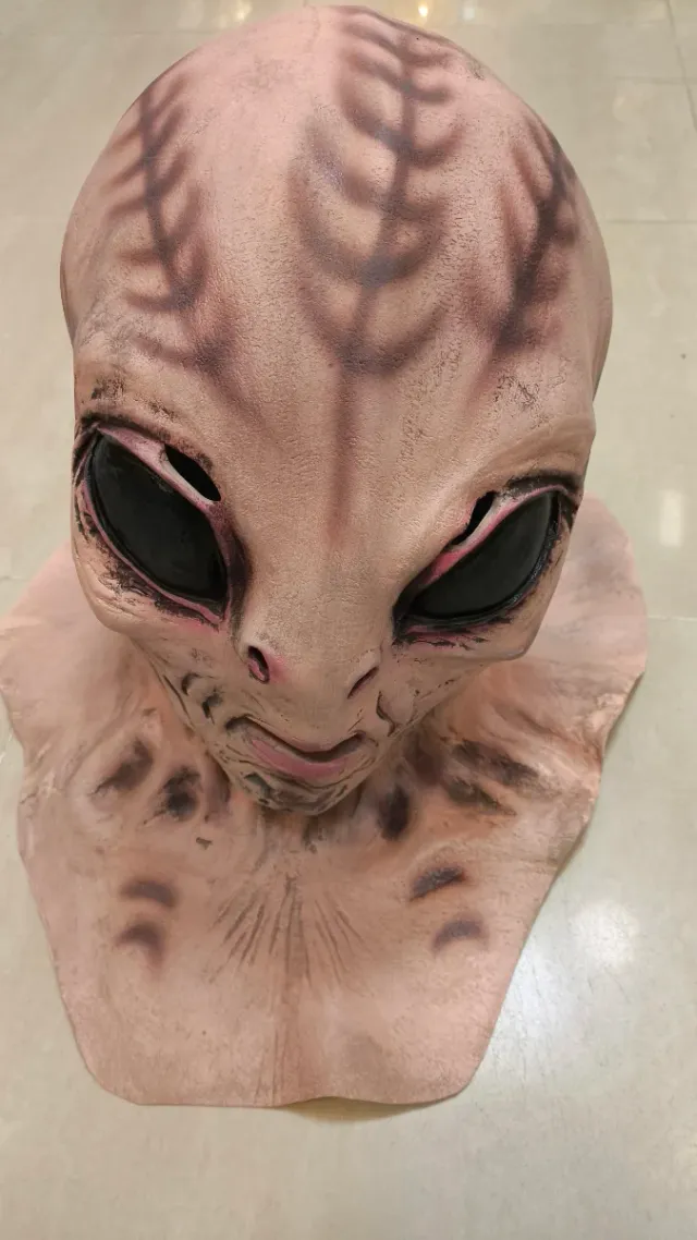 Máscara Alien Disfraz Masque Extraterrestre careta
