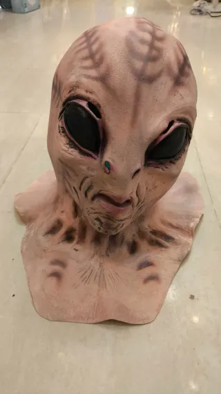 Máscara Alien Disfraz Masque Extraterrestre careta