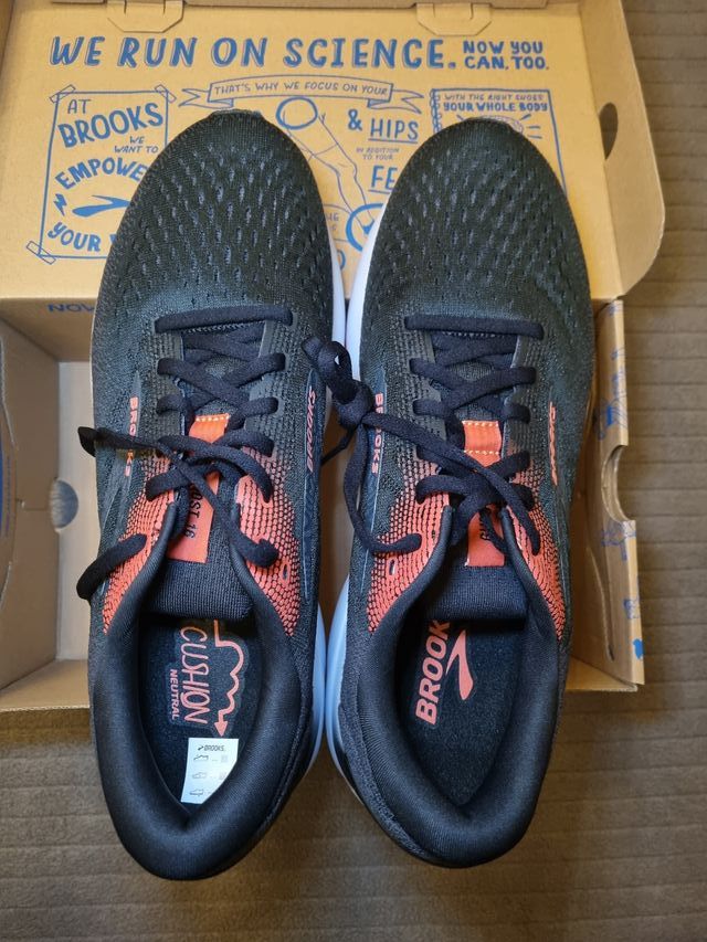 scarpe Brooks Ghost 16 tg. 44,5 col. black *NEW