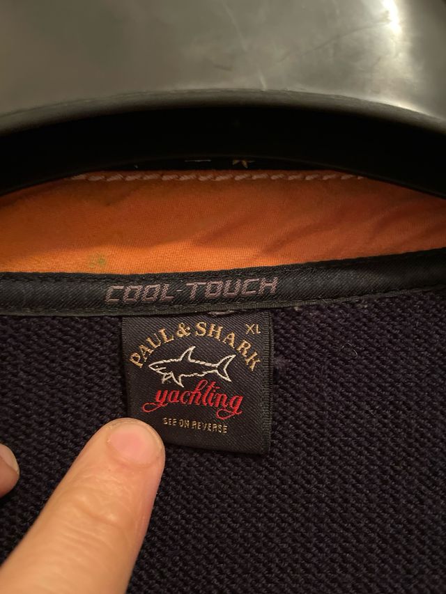 Paul & Shark maglione lana blu XL navy nautica acg