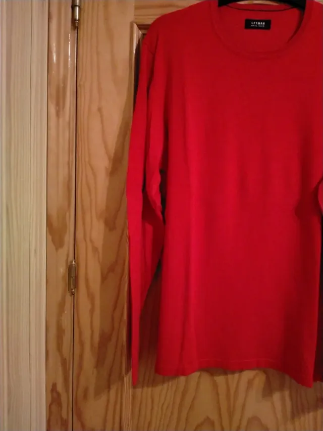 Jersey Rojo Hombre Talla L Lftman