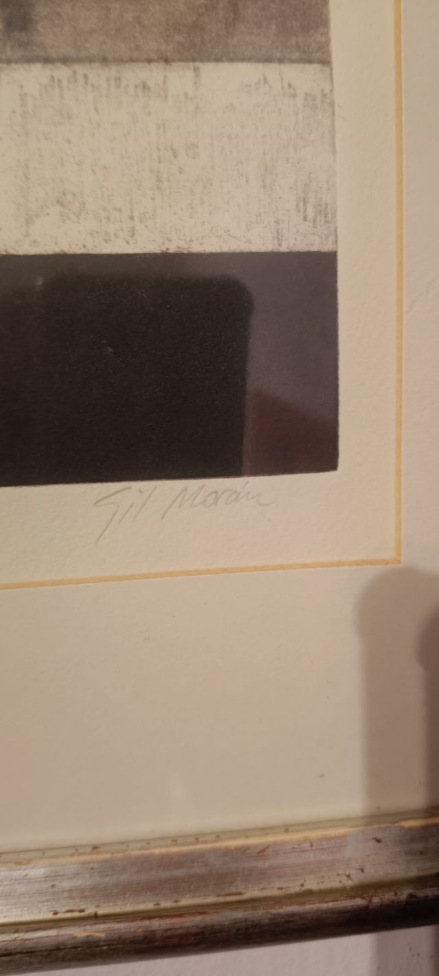 Litografía Abstracta Gil Morán