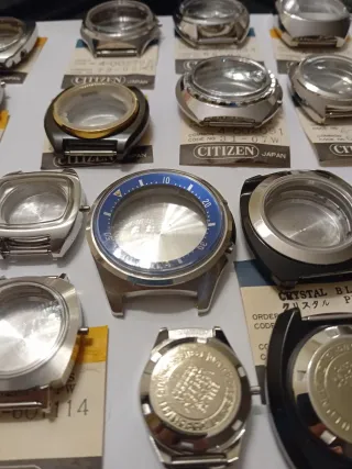 Cajas de Relojes Citizen Acero Años 70