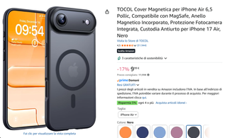Cover Magnetica TOCOL per iPhone 17 Air