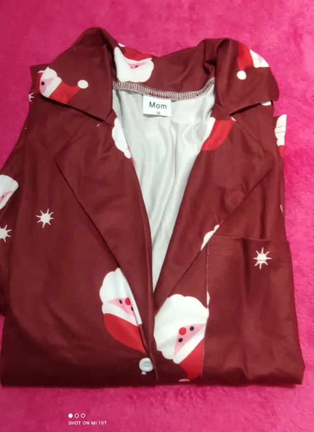 Pijama Navidad Mujer Talla M