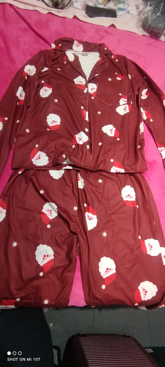 Pijama Navidad Mujer Talla M