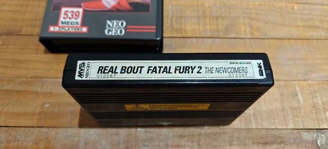 Real Bout Fatal Fury 2 Neo Geo MVS Holo Label
