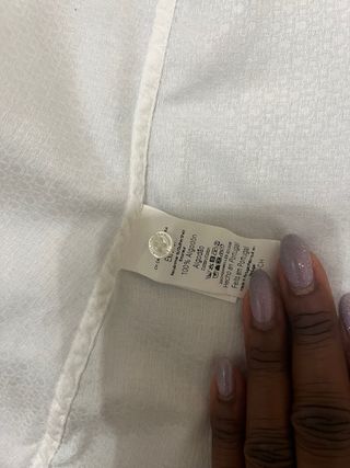 Camisa Carolina Herrera Blanca