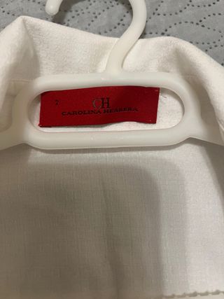 Camisa Carolina Herrera Blanca