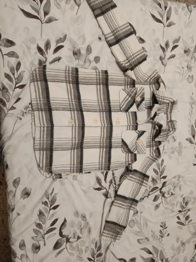 Chaqueta cuadros niña 10 años