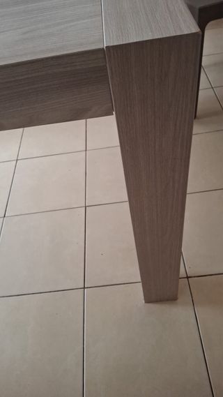 1.80mx90cm da chiuso, 4 prolunghe da 30 cm 3.00m d