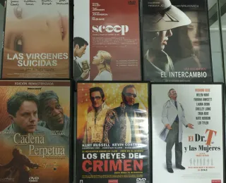 Lote 6 Películas DVD (Español)