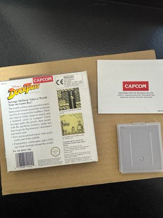 DuckTales Game Boy PAL UK Nintendo Capcom