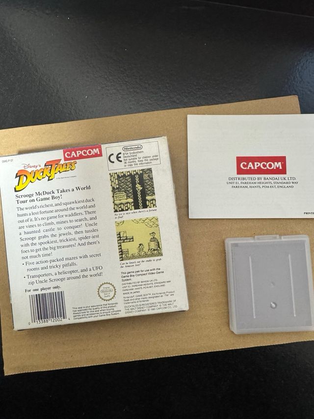 DuckTales Game Boy PAL UK Nintendo Capcom