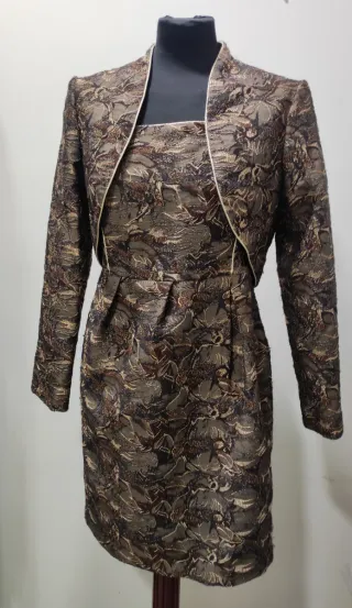 Conjunto Vestido y Torera Fiesta T42