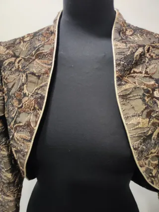 Conjunto Vestido y Torera Fiesta T42