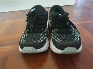 Zapatillas Asics Running Mujer Negro/Teal