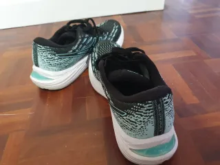 Zapatillas Asics Running Mujer Negro/Teal