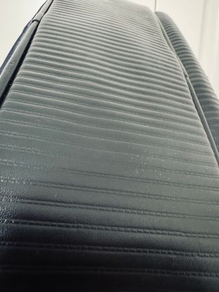 Mochila semicuero de Zara