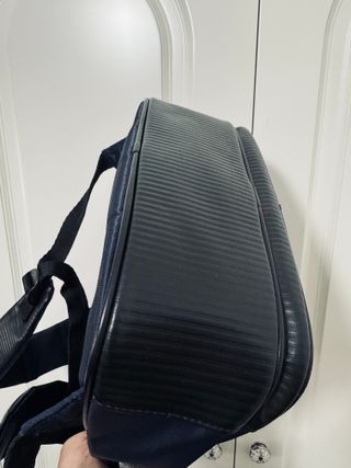 Mochila semicuero de Zara