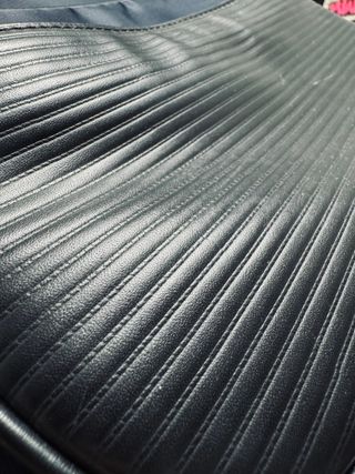 Mochila semicuero de Zara