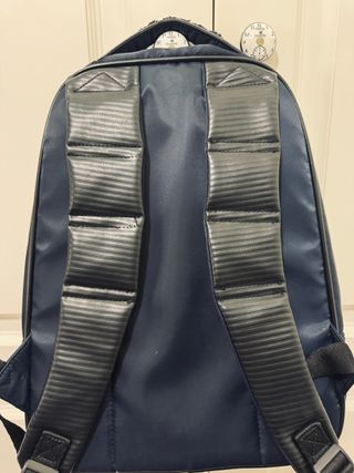 Mochila semicuero de Zara