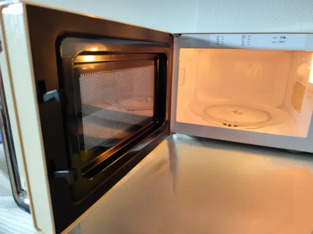 Microondas Beige Vintage Silvercrest