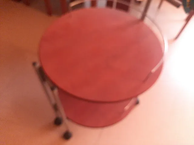 Mesa camarera auxiliar 2 niveles