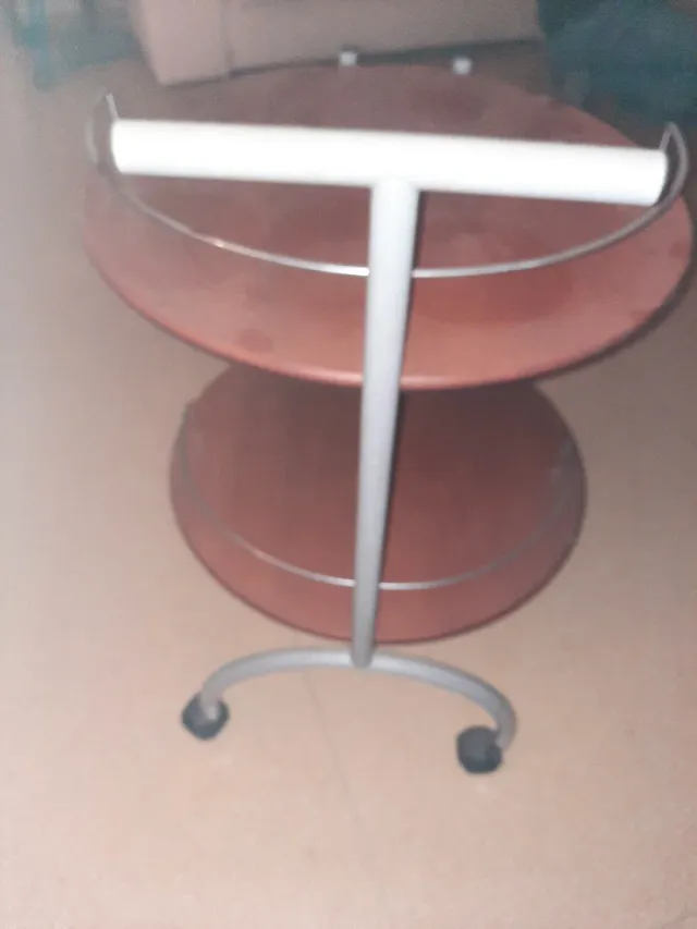 Mesa camarera auxiliar 2 niveles