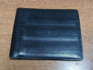 Portafoglio Uomo Pelle Nera Porta Documenti