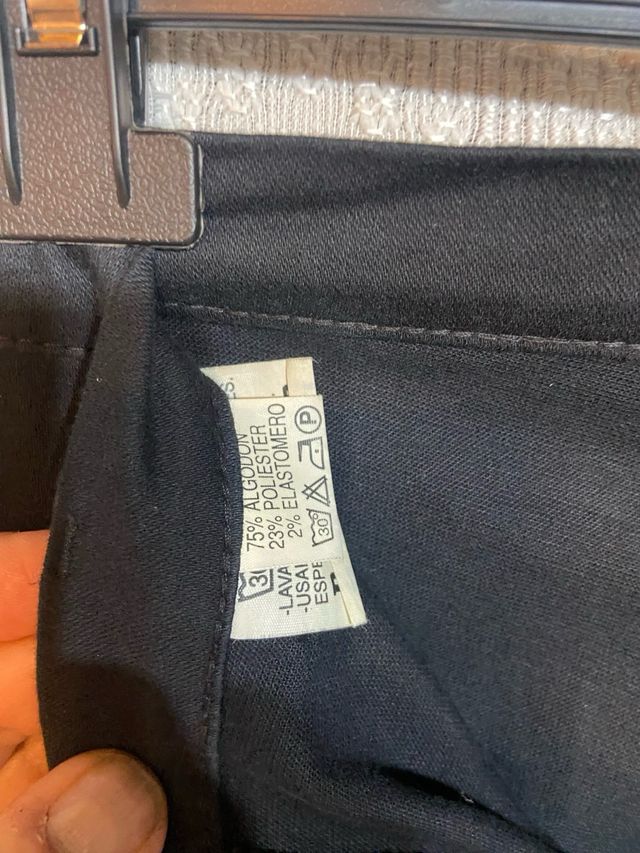 Pantalón flare Bench negro talla S/36