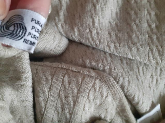 Cardigan pura lana vergine