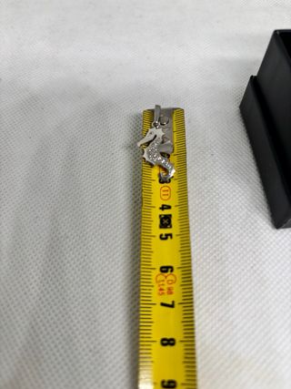 Ciondolo cavalluccio marino oro bianco