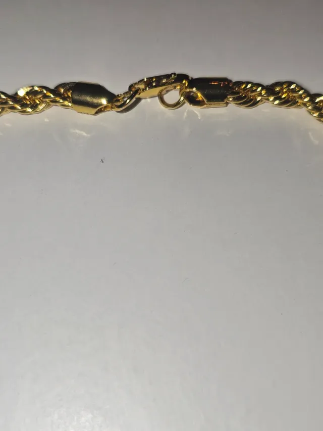 Cadena de acero inoxidable estilo cuerda