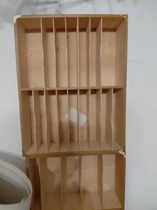Cajas organizadora de madera con divisiones