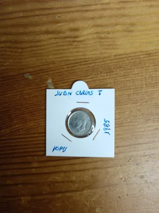 8 Monedas 10 Pesetas Juan Carlos I