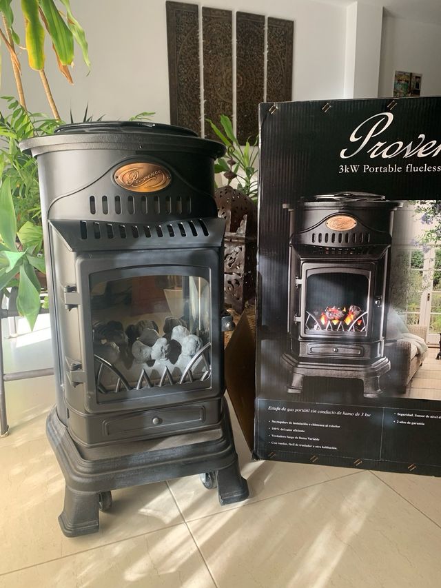 Estufa de gas Provence 3kW casi sin usar