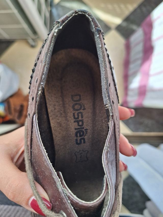 Botín tacón alto DOSPIES marrón