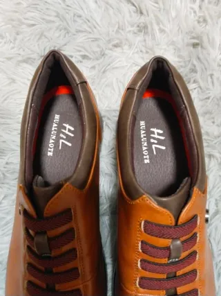 Zapatos HUALOM Marrón/Naranja Mujer